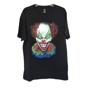 Way to Celebrate Halloween Men’s Scary Clown Shirt